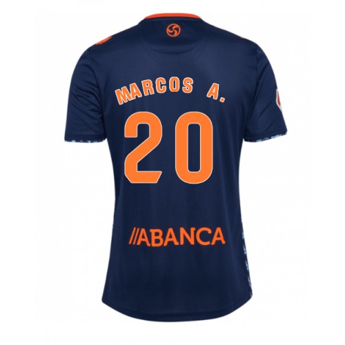 Celta Vigo Marcos Alonso #20 Gostujuci Dres 2024-25 Kratak Rukav